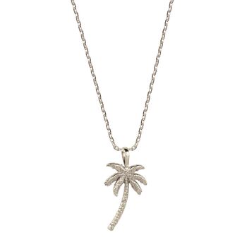 Oasis Palm Sterling Silver Necklace, 6 of 11