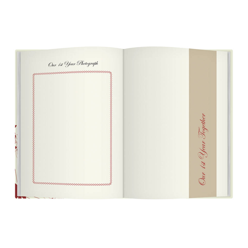 Personalised Anniversary Journal By From You To Me
