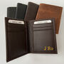 Personalised Leather Wallet, Anniversary Gift, thumbnail 4 of 12