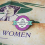 Rebellion Enamel Pin Votes For Women Collection, thumbnail 1 of 3