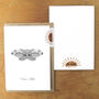 Owl Moth A6 Greetings Cards, thumbnail 3 of 7