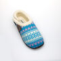 Pearl Sky Blue Nordic Women's Slippers Indoor/Garden Shoes, thumbnail 9 of 10