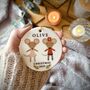 Personalised Nutcracker Mice Christmas Tree Decoration, thumbnail 1 of 5