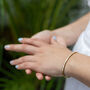 Thin Enamel Bangle, thumbnail 1 of 8