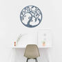 Round Wooden Tree Of Life Home Room Wall Art, thumbnail 8 of 12