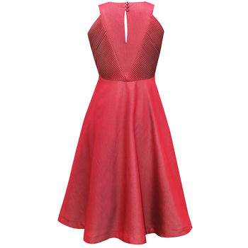 Lavinia 50s Style Dress Red, 3 of 5