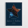 The Night We Moved In Personalised Star Map Print New Home Gift, thumbnail 10 of 12