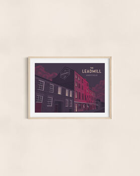 Leadmill Sheffield Travel Poster Art Print, 2 of 8