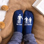 Personalised My Daddy And Me Men's Socks, thumbnail 1 of 5