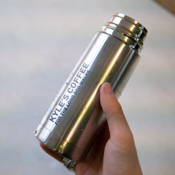 Personalised Stainless Steel Thermal Flask, 4 of 6