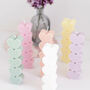 Heart Shaped Pillar Candle In Choice Of Colours, thumbnail 5 of 6