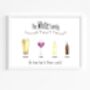 Personalised Family Drinks Print | Family Christmas Gift, thumbnail 2 of 10