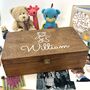 New Baby Personalised Wooden Keepsake Box, thumbnail 4 of 9