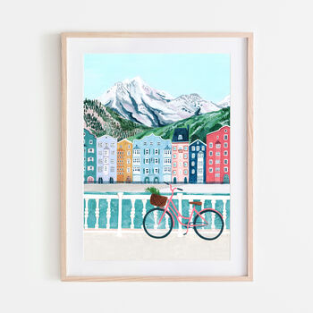 Innsbruck, Austria, Travel Art Print, 2 of 3