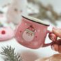 Christmas Eve Gift Box For Kids – Pink Mug, Cosy Gloves, Toy And Chocolate Treat, thumbnail 7 of 12