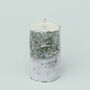 G Decor Scandinavian Hand Finished Birch Tree Pillar Candle Woodland Nordic Minimalist Decor, thumbnail 2 of 3
