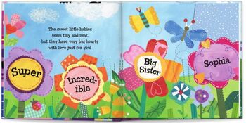 Personalised Children's Book, Big Sister To Twins, 5 of 9