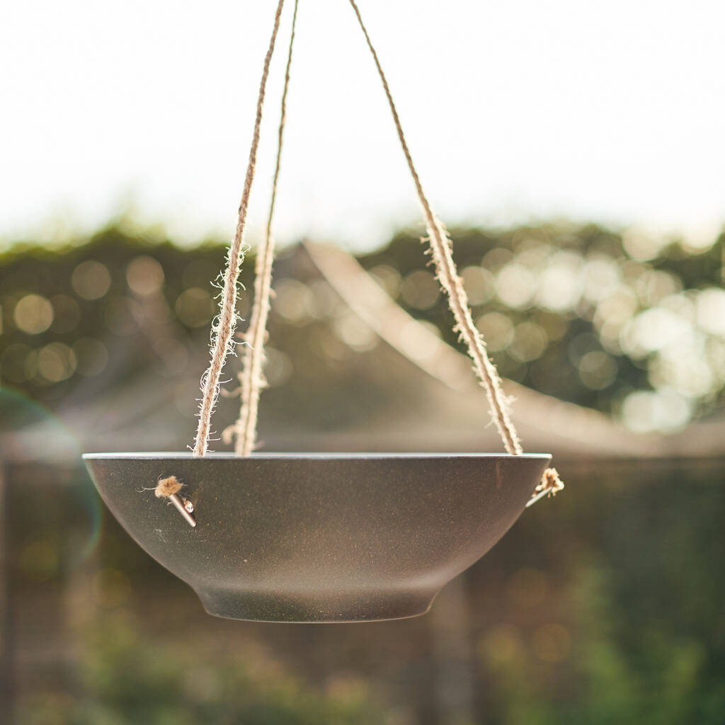 Orchard Bamboo Hanging Planter By Husk | notonthehighstreet.com