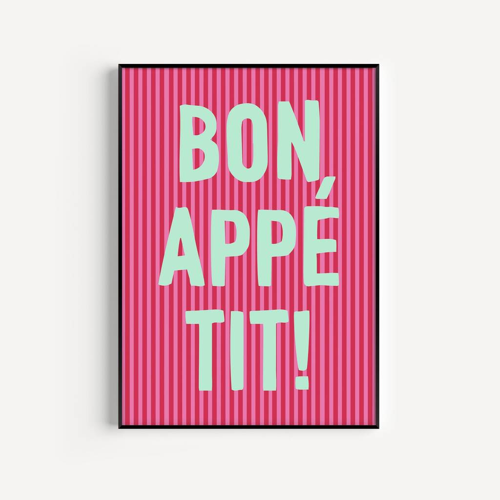 Bon Appetit Art Print