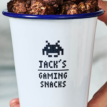 Personalised Gaming Gift Snack Pot, 2 of 3