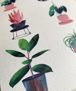 New Home House Plants Card, 2 of 4