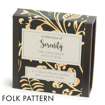A Little Box Of Serenity Mini Candle Gift Set, 4 of 12