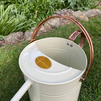Heritage Cream And Copper Watering Can, 4 of 8