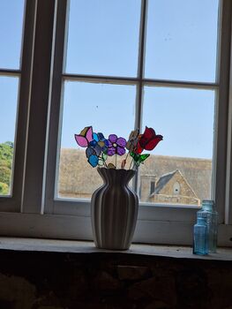 Stained Glass Flower Workshop Experience Day, 8 of 8