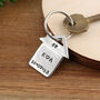 Personalised Housewarming Gift Couples New Home Keyring, thumbnail 1 of 10
