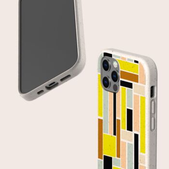 Mondrian Eco Friendly, Biodegradable Phone Case, 3 of 8