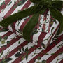Christmas Gift Wrap Carnivalesque Red Stripe, thumbnail 3 of 5