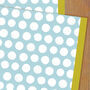 Blue Spot Wrapping Paper Two Sheets, thumbnail 1 of 6
