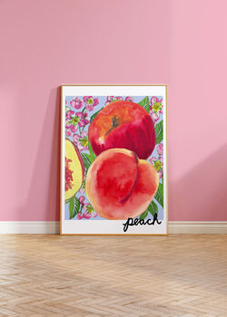 Peach Kitchen Print, 2 of 10
