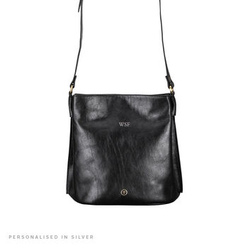 Women's Italian Leather Bucket Bag Handbag 'Palermo', 3 of 12