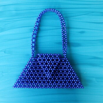 Large Iso Trap Beaded Purse, 5 of 7