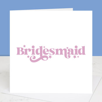Wedding Card For Bridesmaid, 6 of 6