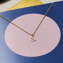 Personalised 'Moon And Back' Card And Necklace Set, thumbnail 2 of 3