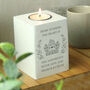 Personalised Home Wooden Tealight Holder, thumbnail 2 of 7