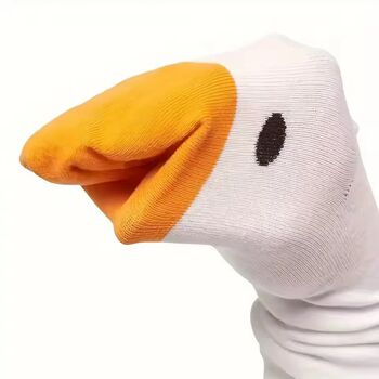 Silly Goose Puppet Socks, 3 of 8