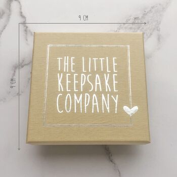 Silver And Rose Gold Sweetie Slider Bracelet, Rg Mini Heart, 3 of 4