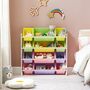 Toy Storage Unit Organiser Playroom Stand Unit Boxes, thumbnail 1 of 10