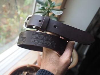 Off Road Vehicles Leather Belt, 9 of 10