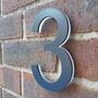 3D Anthracite Grey House Numbers, thumbnail 5 of 11