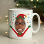 Personalised Photo Christmas Elf Mug, thumbnail 2 of 7