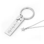 Personalised Lucky Star Necklace And Keyring Set, thumbnail 5 of 5