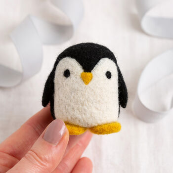 My Pocket Penguin Needle Felting Kit, 2 of 6