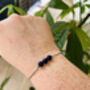 Lapis Lazuli Crystal Bracelet | Lapis Lazuli Crystals, thumbnail 2 of 9