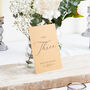 Simple Elegance Script Table Number Cards, thumbnail 4 of 7