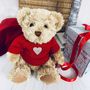 Valentine’s Day Teddy Bear, thumbnail 1 of 4