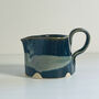 Ceramic Loop Handle Mini Jugs 180ml 6floz Capacity With Splash Design, thumbnail 10 of 12